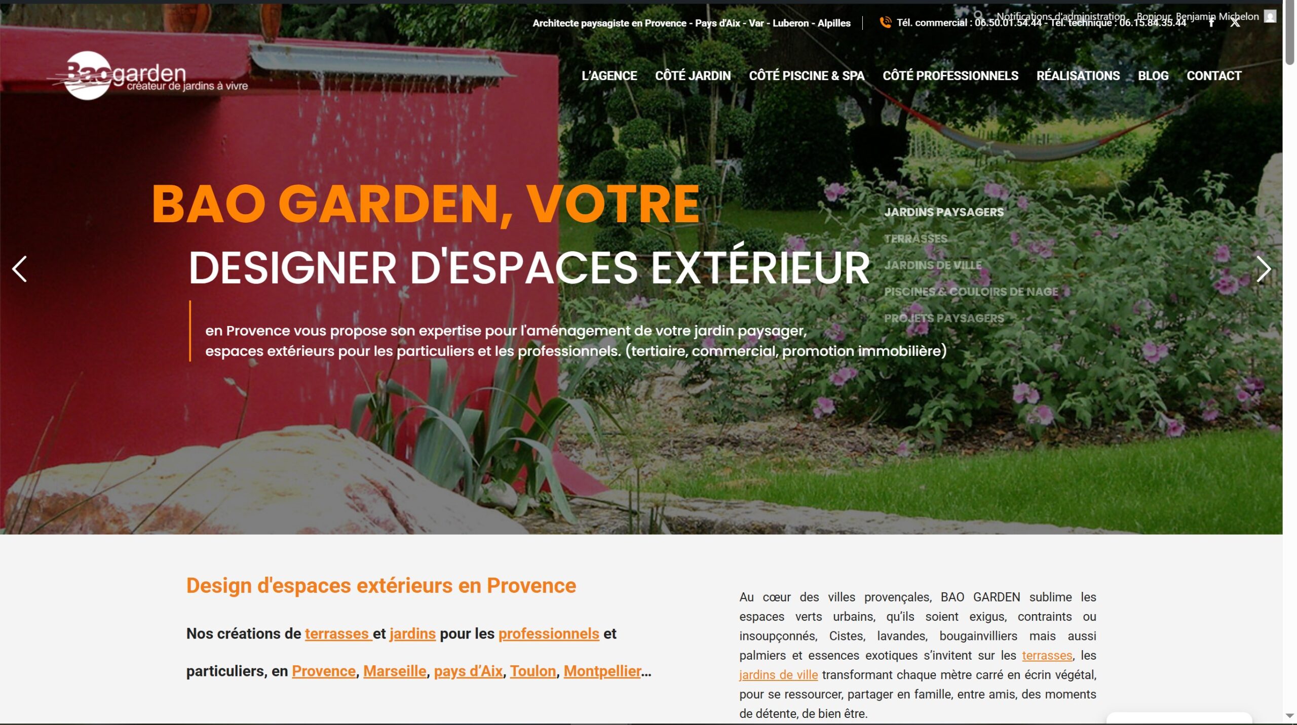Création de site vitrine
