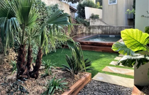 Création d’un jardin de ville caché – Roucas Blanc – Marseille